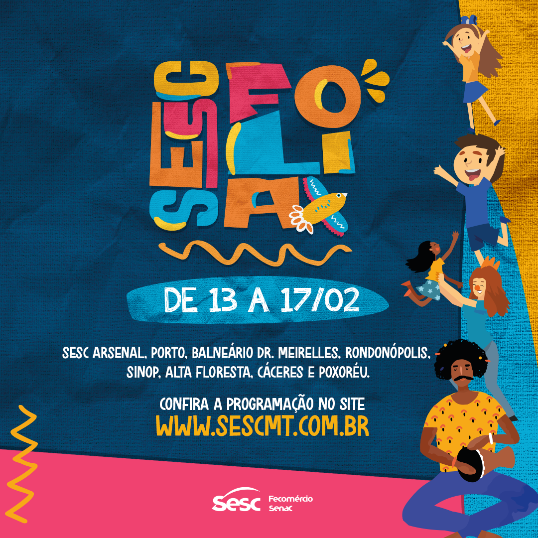 Sesc Folia leva programação de Carnaval para várias cidades de Mato Grosso